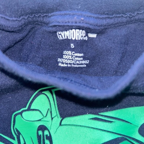 NWOT Boys Size 5 Gymboree LS Race Car Shirt - Picture 2 of 5
